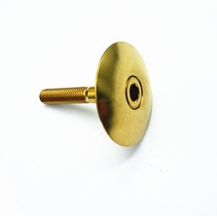 Titanium Bolt M6x35mm & Titanium Top Cap Cover for 1-1/8″ Bicycle Headset Stem
