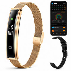 Smart Bracelet & Fitness Tracker for Heart Rate Sleep Monitor & 120 Sports Modes