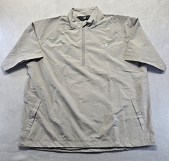 TGW The Golf Warehouse XL Vapor Short Sleeve Golf Rain Pullover NWT
