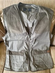 Green Cotton & Polyester Lined James Purdey & Sons Hunting Vest (XXXL)