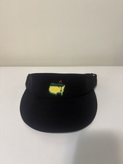 The Masters Augusta National Black Golf Hat Visor American Needle Adjustable
