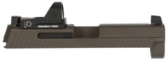 P229 LEGION 9MM 3.9″ SLIDE ASSEMBLY, ROMEO 1 PRO, GRAY, OEM SIG SAUER