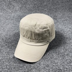 J.Lindeberg Hat Cap Fitted Womens Medium Beige Cotton Twill Casual Travel