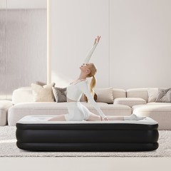 18 in Queen Air Mattress with Built in Pump
