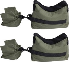 2 Pack Rest Bags Target Sports Shooting Bench Rest Front & Rear Support SandBag