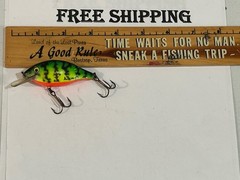 Pre Rapala Luhr Jensen 1/4oz Speed Trap Vintage Crankbait 2.5″ SILENT MODEL RARE
