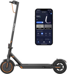 Electric Scooter 350W/500W Motor 8.5–10in Tires 19–22MPH Dual Brake