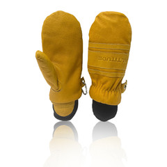 ALTITUDE WOMEN’S «BUTTER» WAXED PIGSKIN HARDWARE-STYLE LEATHER MITTEN