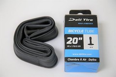 Deli Bicycle Inner Tube 20″ x 1.75″ / 2.125″ , Schrader Valve 35 mm