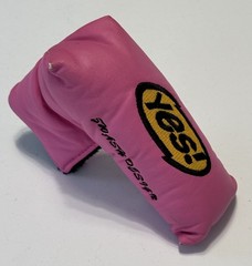 *YES C-Groove Blade Putter Headcover, Excellent Condition, FREE SHIP!