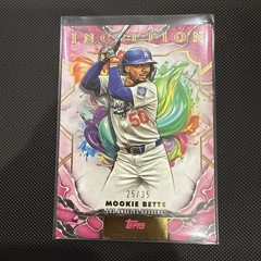 2025 Topps Inception – Mookie Betts Pink /35 Dodgers #37
