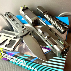 Zaffiri ZPS.5 Slide For Glock 19 Gen 3 RMR Cut Complete G19 Upper +FREE KNIFE