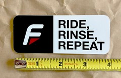 Feedback Sports sticker decal, genuine, original, 4″ x 1.5″, NEW