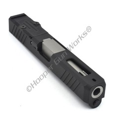 HGW Complete Upper for Glock 19 Black EDC RMR Slide Ported SS Flush Barrel