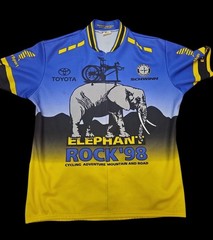 Vintage Men’s Cycling Jersey ShaverSport Made In USA Size XL