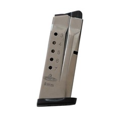 Check-Mate fits S&W SHIELD Handgun Magazine Stainless Steel 9mm Luger 7 or 8 Rnd