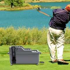 Automatic 140 Golf Ball Dispenser – Semi-Automatic Tee-Up Machine