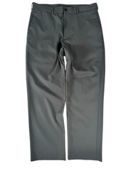 Pro Tour Cool Play Gray Flat Front Mid-Rise Straight Golf Pants Men’s 34 X 30