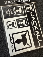 JACKALL Logo Sticker Pack 4×6 Inches
