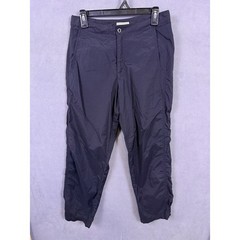 Royal Robbins Pants Womens 6 Black Outdoor Hiking Travel Lightweight Nylon