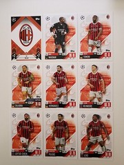 2024-25 Match Attax UEFA – AC Milan Team Set Complete (9 cards) Leao