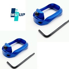 2 Pack Magwell For Glock G17, 17L, 22, 24, 31, 34, 35, 37 (Gen3 and Gen4) Blue