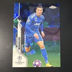 2020 Topps Sapphire Chrome UEFA Champions League Cristiano Ronaldo Juventus