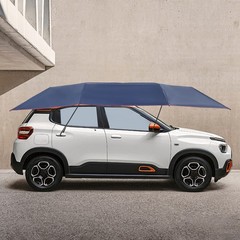 Semi-Automatic Car Tent Removable Carport Folding Portable Car Protection
