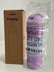 Owala 24 oz So Eggstra Limited Edition Shimmery Purple Water Bottle,US STOCK