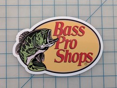 Bass Pro Shop Sticker Decal