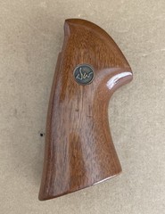 Vintage OEM TARGET Grip DAN WESSON Round Tang Wood