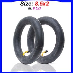 2pcs Inner 50/75-6.1 8.5×2 Electric Scooter 8.5 Tire Bent Valve