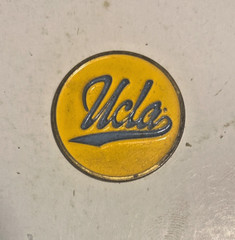 VINTAGE UCLA 1 inch Ball Marker, 30 years old! Very Nice. Original.