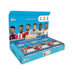 2024-25 Topps UEFA Champions League UCC Merlin Chrome Soccer – HOBBY Box