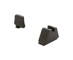 Ameriglo Optic-Compatible 5XL Tall Black Serrated Glock Sight Set-GL-507