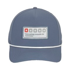«1-Star Review» – Funny Golf Hat – Slate – Adjustable