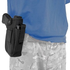 Tactical IWB OWB Gun Holster Fits Pistol with Laser or Light for Concealed Carry