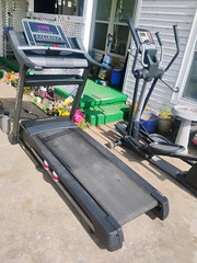 ProForm Electric Treadmill w/ Incline, Fan, Heart Rate Monitor, 8 Programs