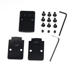 Mount Plate Adapter Kit Fit Glock 17 19 26 Trijicon RMR/SRO & Holosun Red Dot