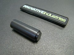 1911 .45 BLACK Recoil Spring Plug SMOOTH Made In USA