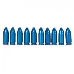 A-Zoom Snap Caps 9mm Blue Metal Snap Caps Value Pack of 10-15316