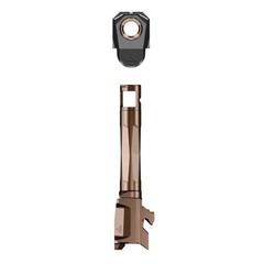 Radian Afterburner & Ramjet Micro Comp & Match Barrel Fits Glock 43X Bronze