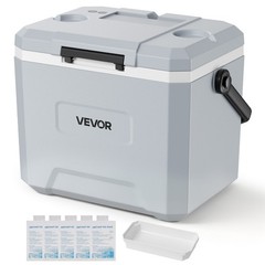 VEVOR 24QT Hard Cooler Portable Leak-Resistant Coolbox for Camping Concert Sport