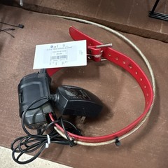 DC 40 Remote Training System Dog Collar Red/Black Plastic/Metal for Hunting