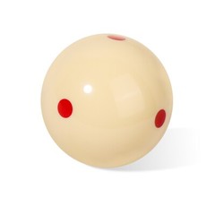 PRO 2-1/4″ Regulation Size 6 RED Dots Billiard Practice Training Pool Cue Ball