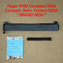 NEW Ruger RXM Glock 19 Gen 3 Compatible Complete Slide OEM Optics Ready Factory