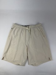 New Mens Bad Birdie Active Beige Solid Lightweight Golf Shorts Size Medium NWT