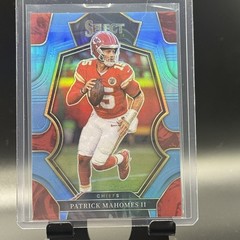 2022 Select Patrick Mahomes II Light Blue Prizm /99 Premier Level Chiefs #148