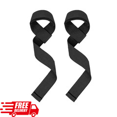 Weightlifting Wrist Straps Strength Training Adjustable Non-Slip Gym Lifting
