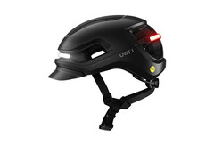 Unit 1 Gear Aura Mips Smart Helmet Blackbird Black Medium MSRP $260